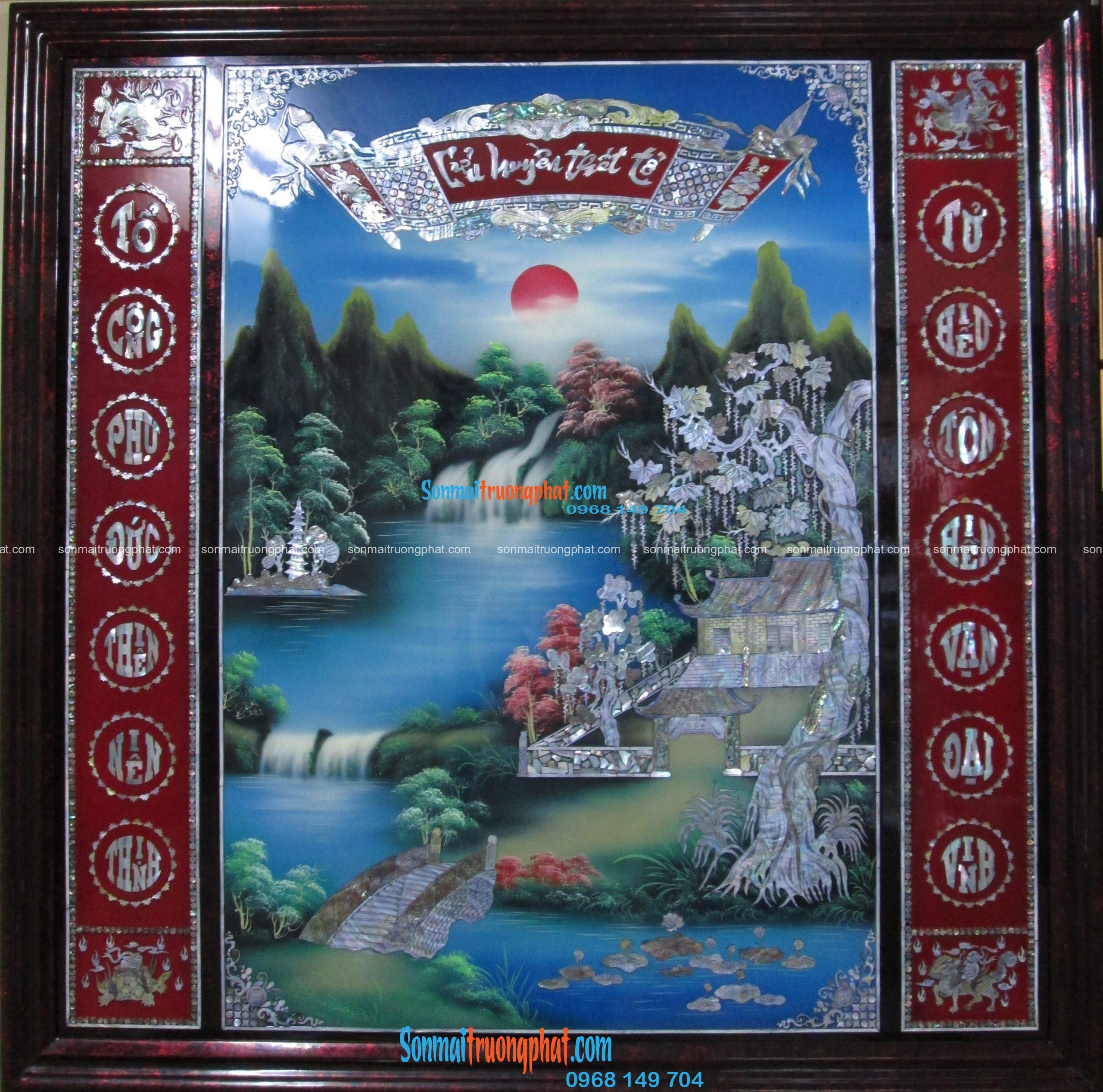 Liễn Thờ Gia Tiên Cửu Huyền Thất Tổ Cẩn Ốc Xà Cừ Cao Cấp 133x133 Liễn Thờ Gia Tiên Cửu Huyền Thất Tổ Cẩn Ốc Xà Cừ Cao Cấp 133x133