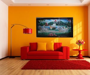 Tranh Mã Đáo Thành Công Khảm Trai 70x130 Tranh Mã Đáo Thành Công Khảm Trai 70x130