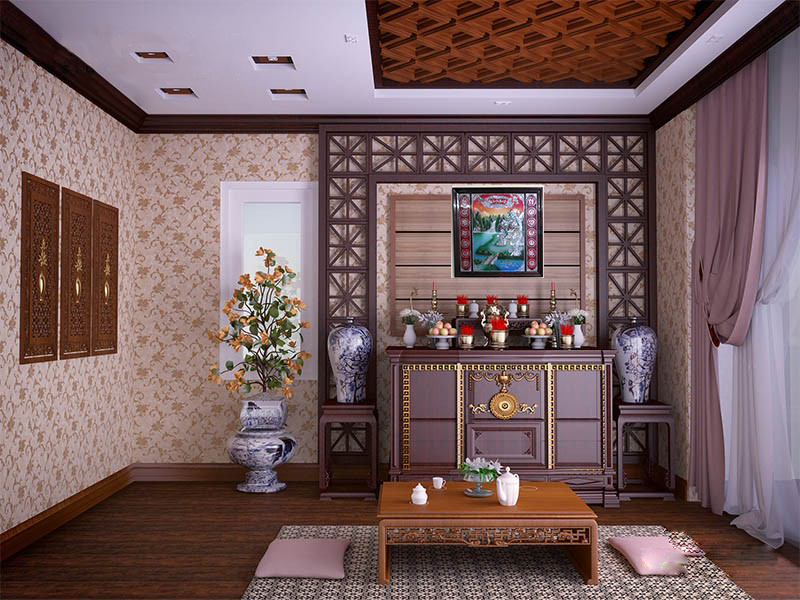 Tranh Liễn Thờ Cửu Huyền Thất Tổ Cẩn Ốc Nổi 106x106 Tranh Liễn Thờ Cửu Huyền Thất Tổ Cẩn Ốc Nổi 106x106-TP2CH2Đ06