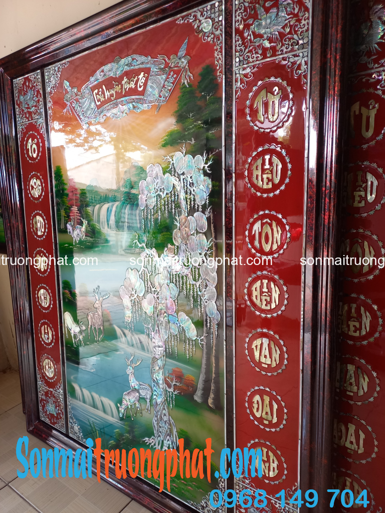 Liễn Thờ Gia Tiên Cửu Huyền Thất Tổ 117x137 - Tài Lộc Phú Quý, Tùng Nai Trường Tồn Liễn Thờ Gia Tiên Cửu Huyền Thất Tổ 117x137 - Tài Lộc Phú Quý, Tùng Nai Trường Tồn