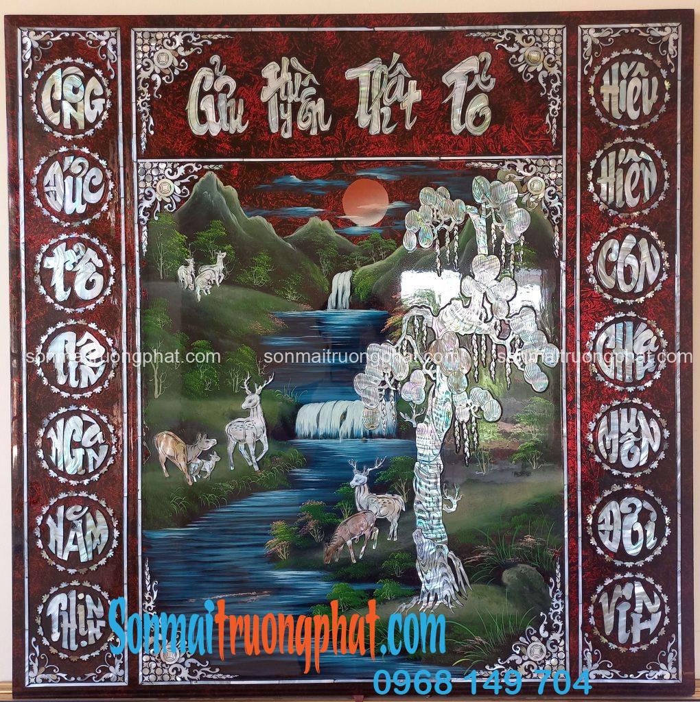 Tranh Thờ Cửu Huyền Thất Tổ Tùng Nai 88x88cm – Tác Phẩm Nghệ Thuật và Tâm Linh Hoàn Hảo Cho Mọi Không Gian Thờ Cúng Tranh Thờ Cửu Huyền Thất Tổ Tùng Nai 88x88cm – Tác Phẩm Nghệ Thuật và Tâm Linh Hoàn Hảo Cho Mọi Không Gian Thờ Cúng