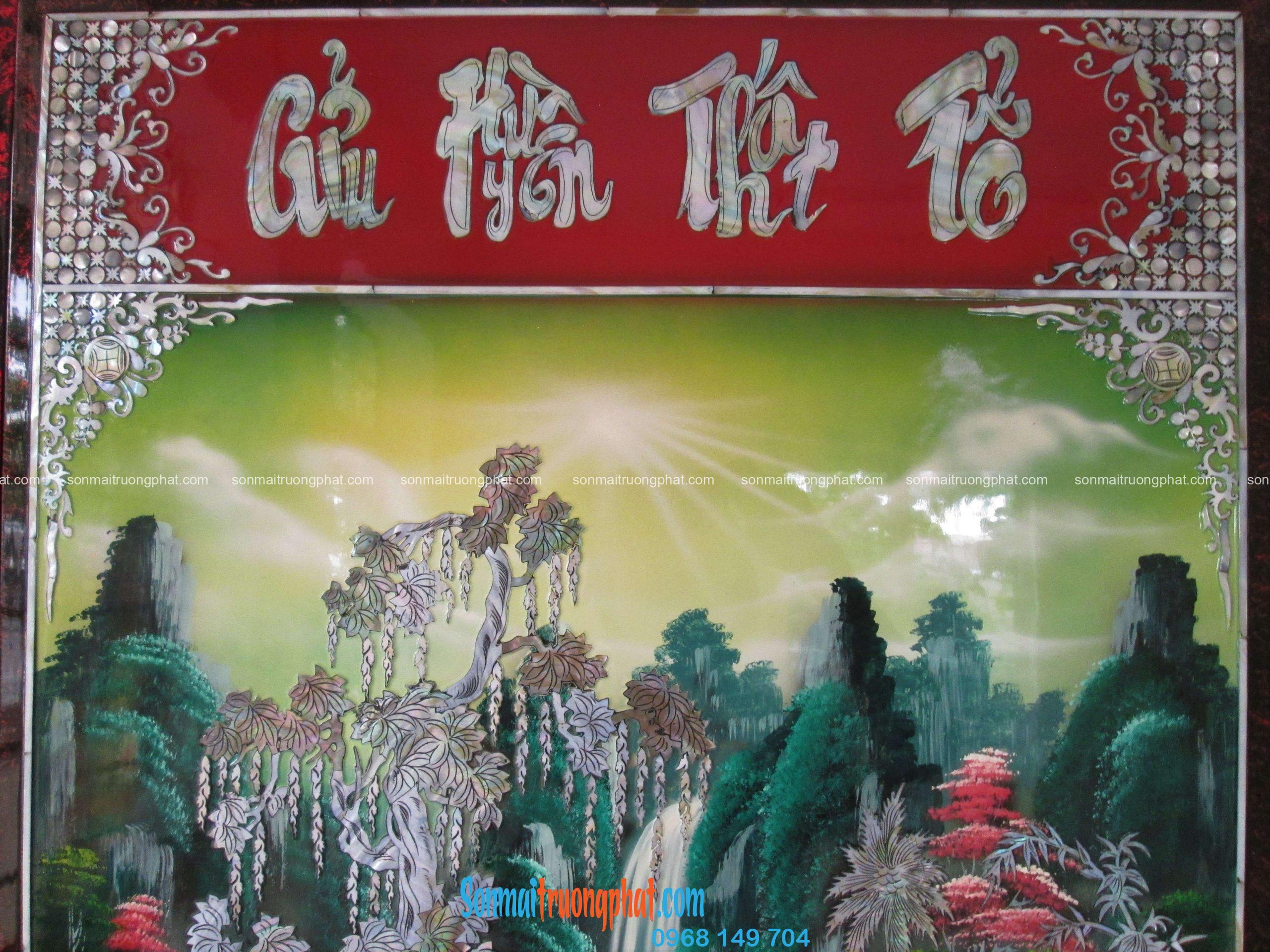 Tranh Thờ Cửu Huyền Thất Tổ 106x106cm – Nghệ Thuật Sơn Mài Đẳng Cấp, Giá Tốt Tranh Thờ Cửu Huyền Thất Tổ 106x106cm – Nghệ Thuật Sơn Mài Đẳng Cấp, Giá Tốt