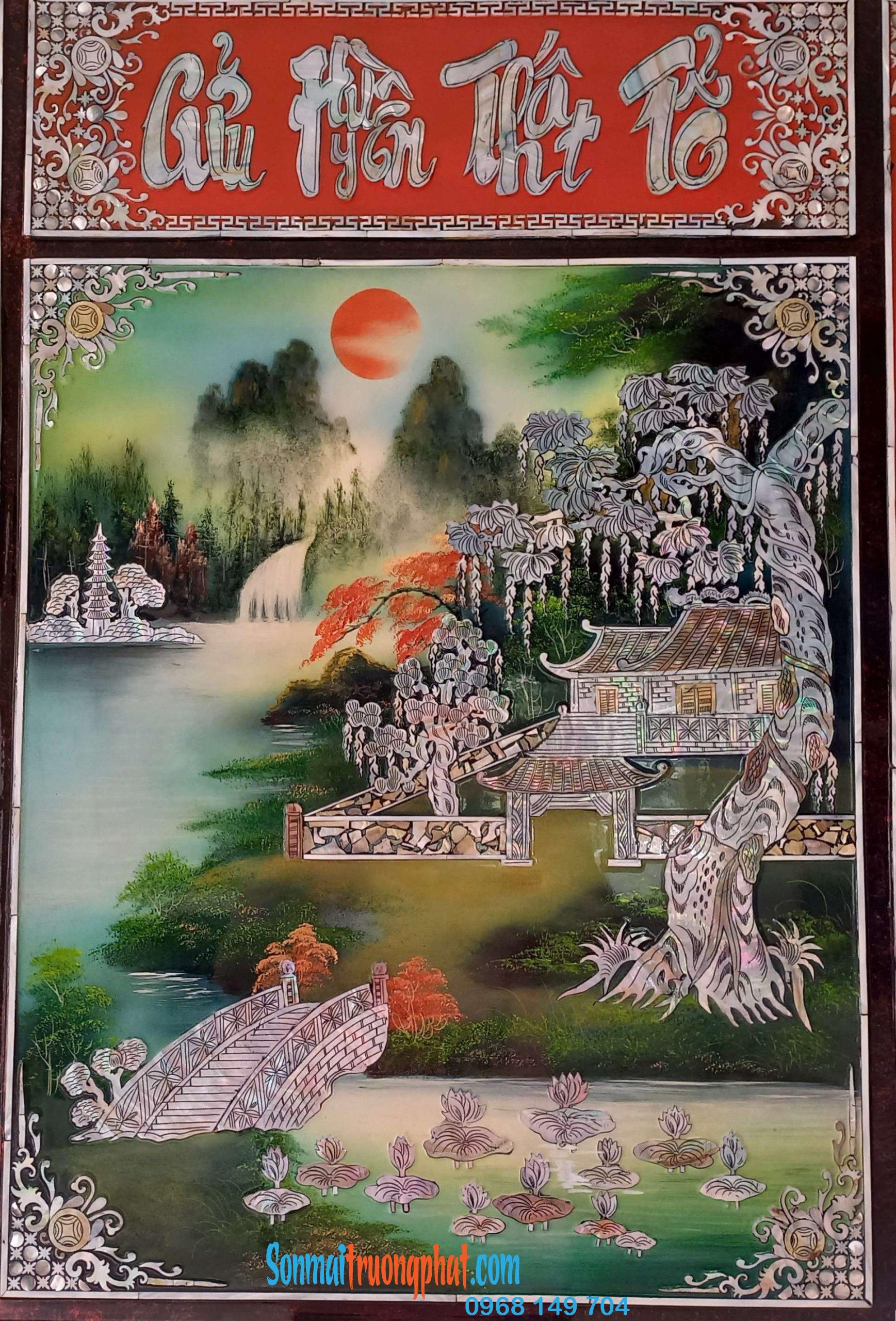 Liễn Thờ Cửu Huyền 81x81cm - Tinh Hoa Tranh Thờ Việt (1) Liễn Thờ Cửu Huyền 81x81cm - Tinh Hoa Tranh Thờ Việt