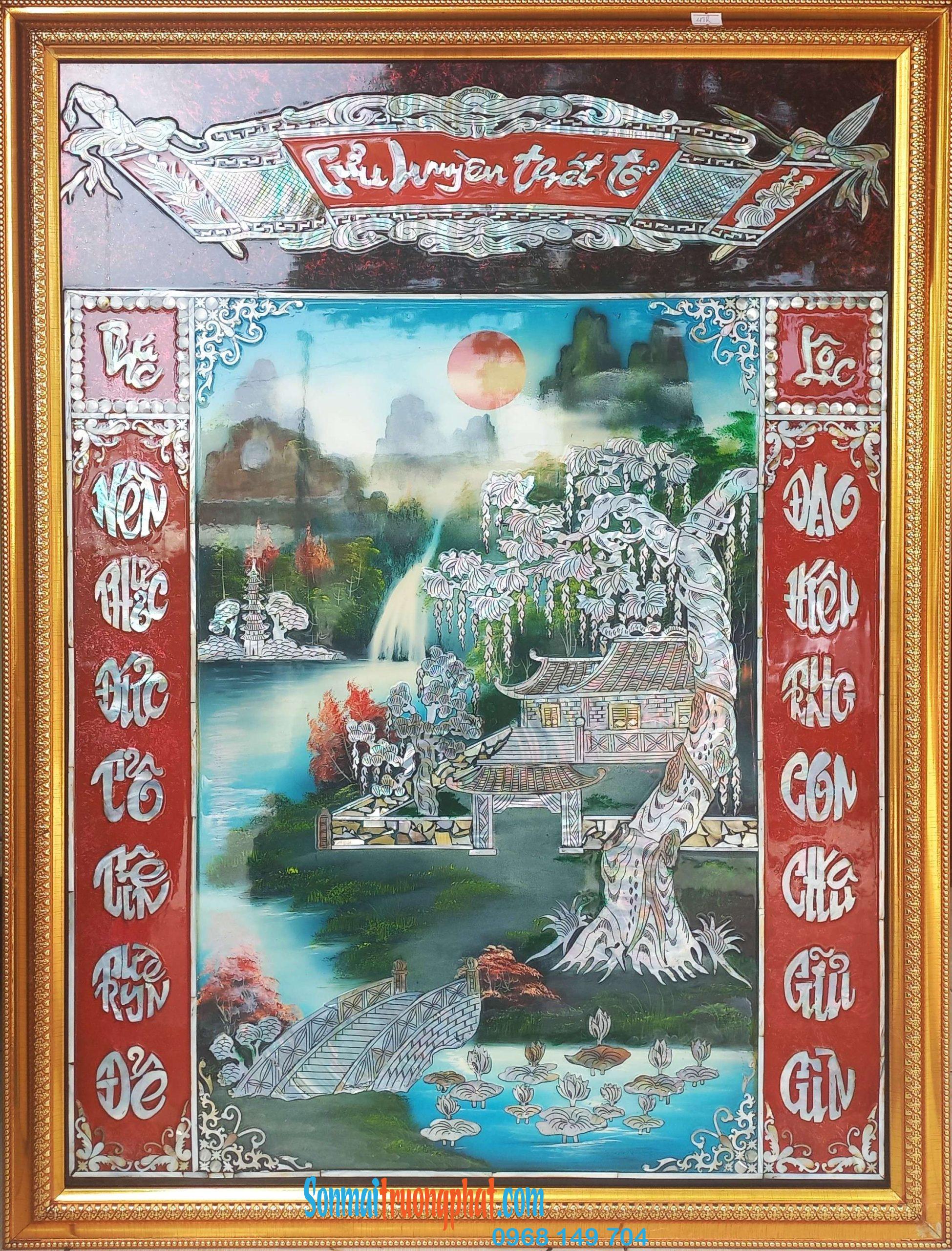 Liễn Thờ Sơn Mài Cửu Huyền 68x88cm - Vẻ Đẹp Tâm Linh Tinh Tế Liễn Thờ Sơn Mài Cửu Huyền 68x88cm - Vẻ Đẹp Tâm Linh Tinh Tế