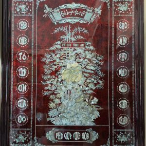 Tranh Liễn Thờ Cửu Huyền Thất Tổ Xà Cừ Cao Cấp – Tinh hoa thờ cúng Việt