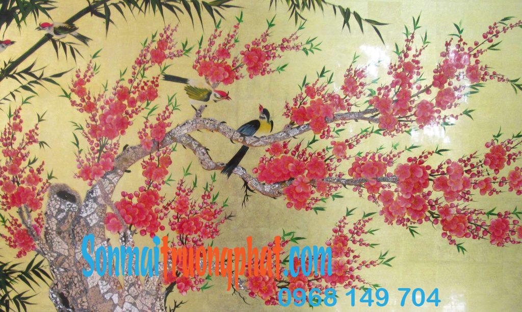 Tranh Trang Trí Trức Đào và Chim Sẻ – Sự Hài Hòa Giữa Thiên Nhiên và Nghệ Thuật Tranh Trang Trí Trức Đào và Chim Sẻ – Sự Hài Hòa Giữa Thiên Nhiên và Nghệ Thuật