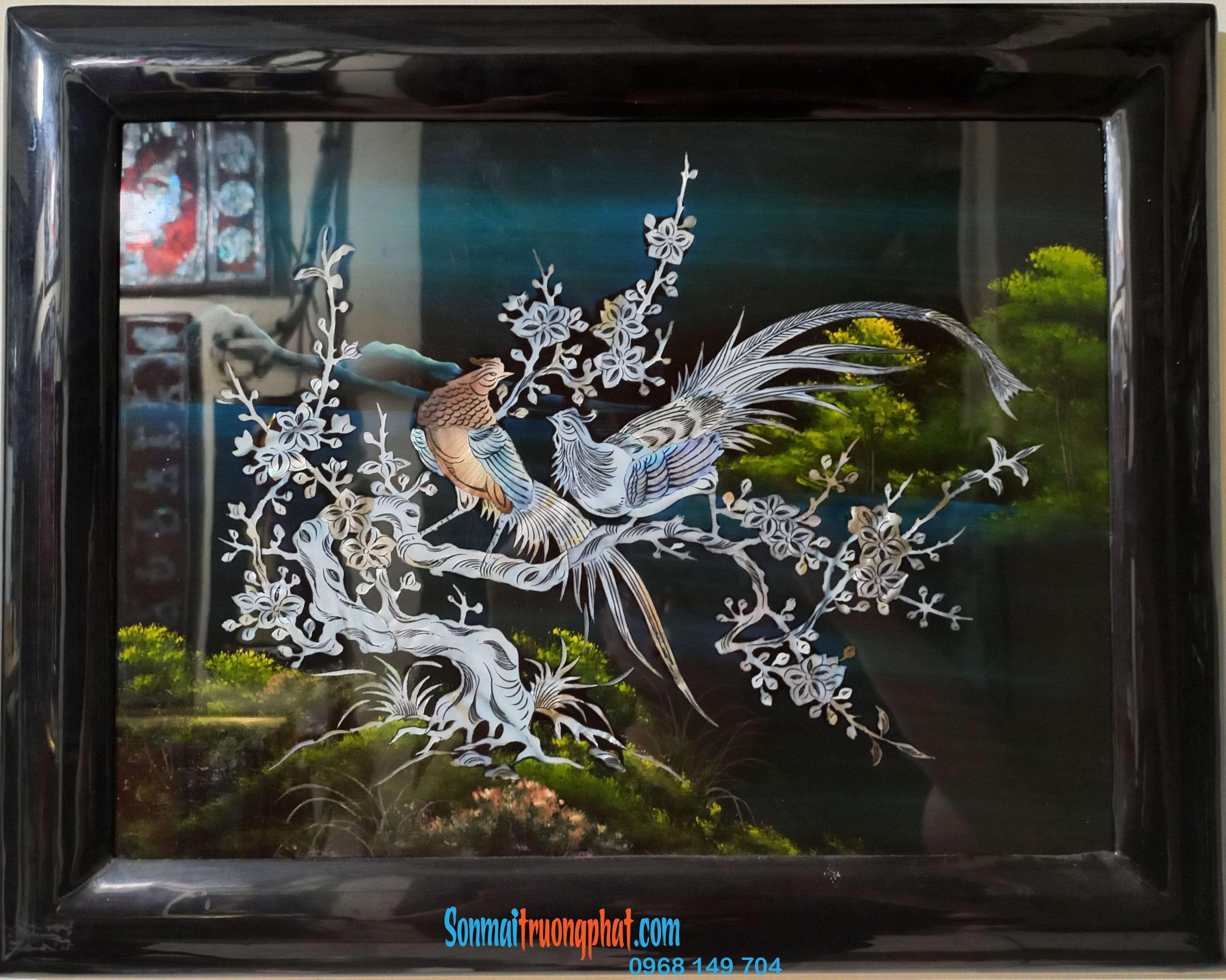 Tranh Sơn Mài Trang Trí - Biếu Tặng - Song Trĩ - May Mắn - Tài Lộc (40x50cm, Hàng Chìm Cực Phẩm) Tranh Sơn Mài Trang Trí - Biếu Tặng - Song Trĩ - May Mắn - Tài Lộc (40x50cm, Hàng Chìm Cực Phẩm)